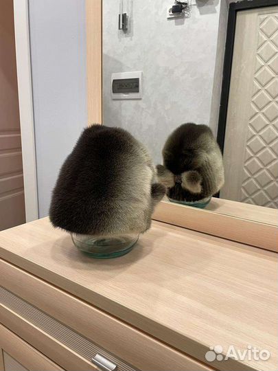 Шапка норковая женская бу