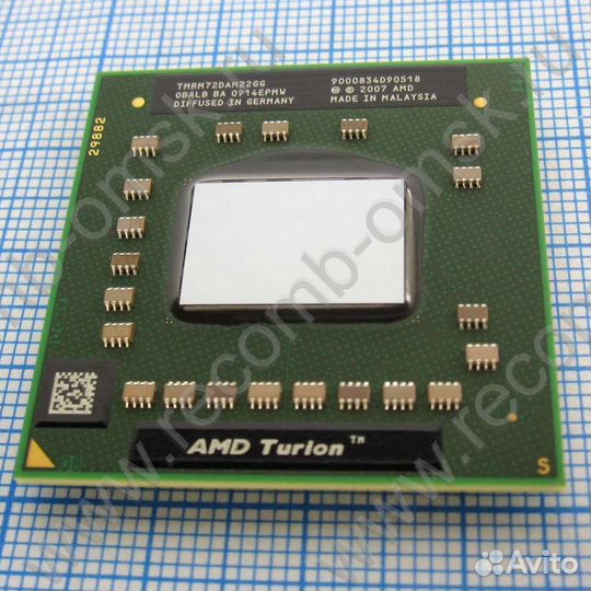 Tmrm72DAM22GG RM-77 AMD Turion X2 Lion Griffin cpu