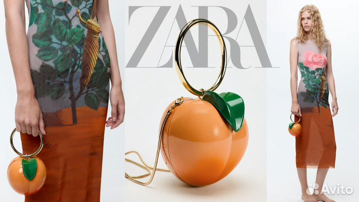 Клатч Zara оригинал 2024