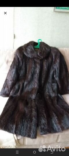 Шуба нутрия р. 50