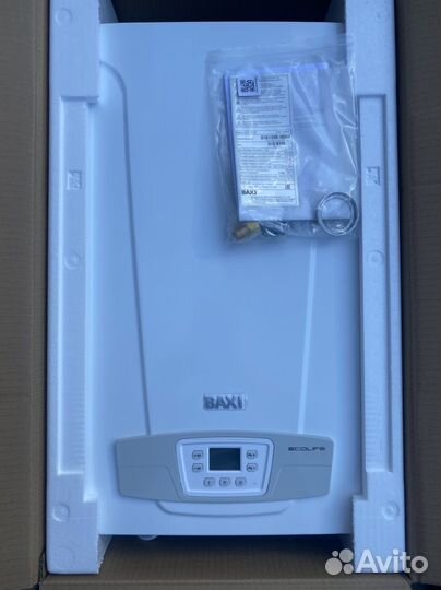 Газовый котел двухконтурный baxi eco life 24f