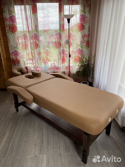 Массажный стол стационарный с ру