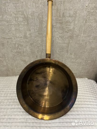 Таз латунный СССР
