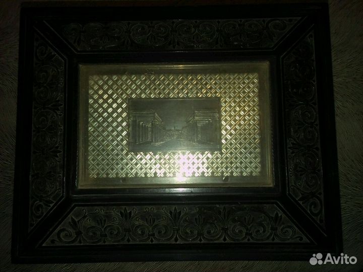 Шкатулка карболитовая времен СССР