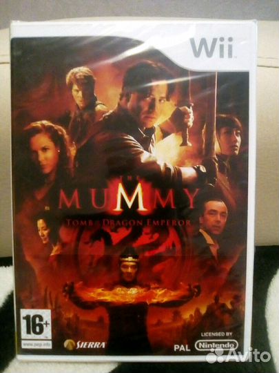 Игры для Wii. WiiU в заводской плёнке