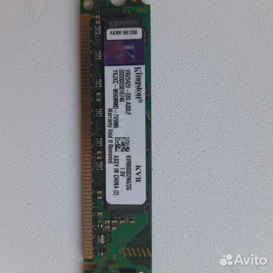 Материнская плата с процессором и памятью