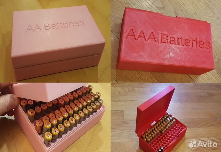 Бокс для хранение батареек