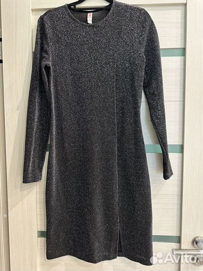 Платье с люрексом