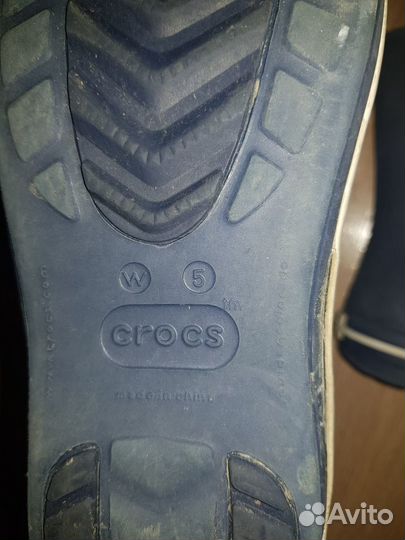 Резиновые сапоги crocs 35 р