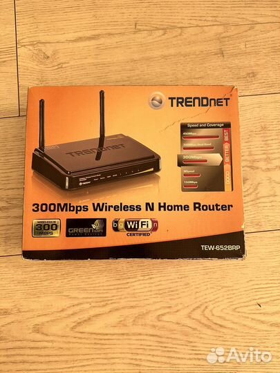 Роутер trendnet tew-652brp
