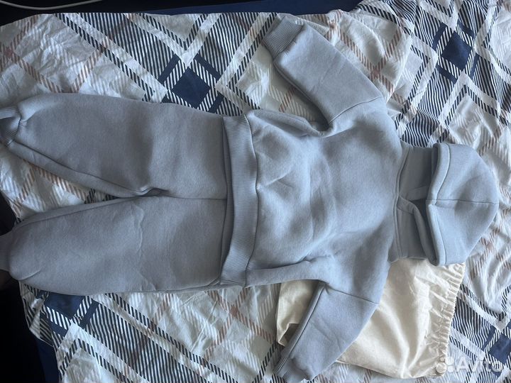 Костюм из футера с начесом 92