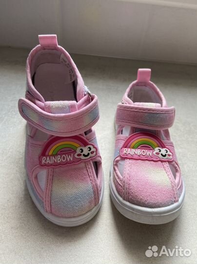 Сандали текстильные 23