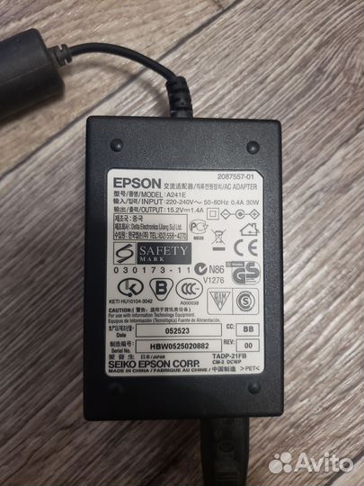 Блок питания для сканера Epson