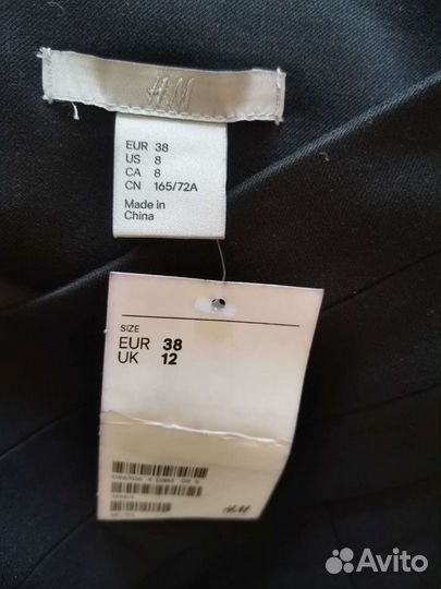 Юбка карандаш H&M новая р.38 (евр)