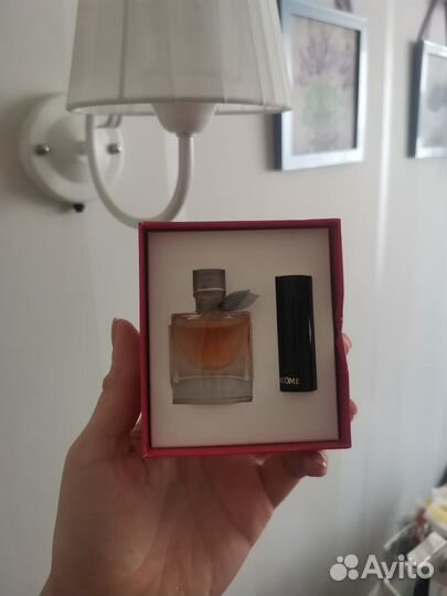 Миниатюра ланком lancome 4 мл + помада