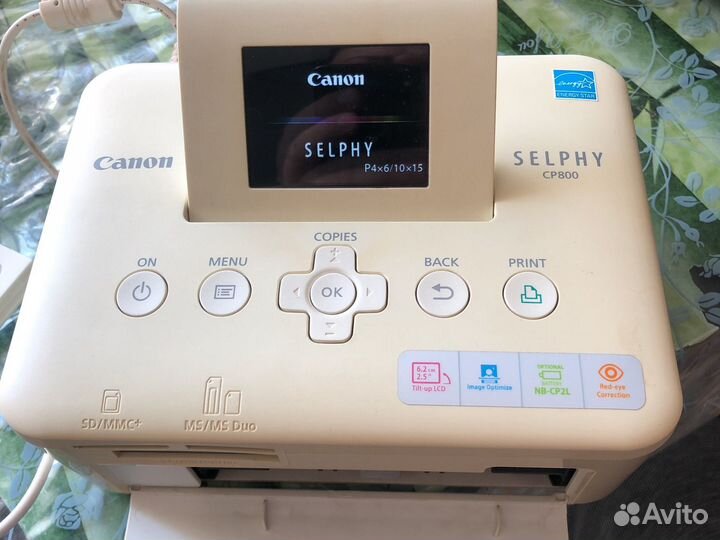 Фотопринтер canon selphy