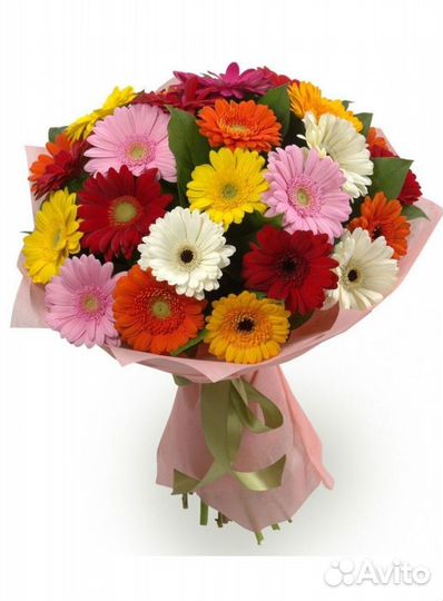 Букет гербер