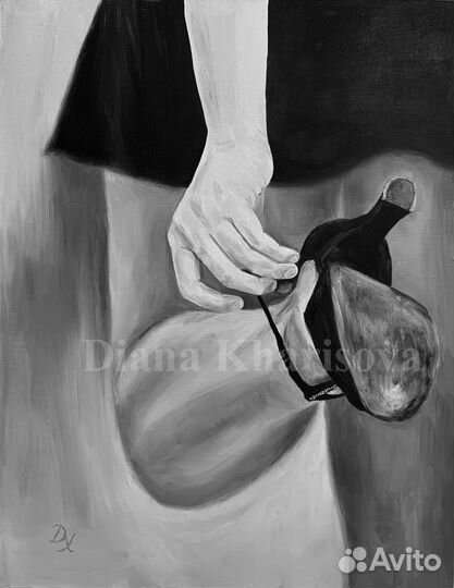 Картина маслом на холсте 