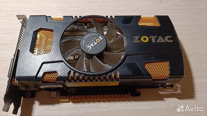 Видеокарта zotac GTX550 Ti 1GB 192BIT ddrs