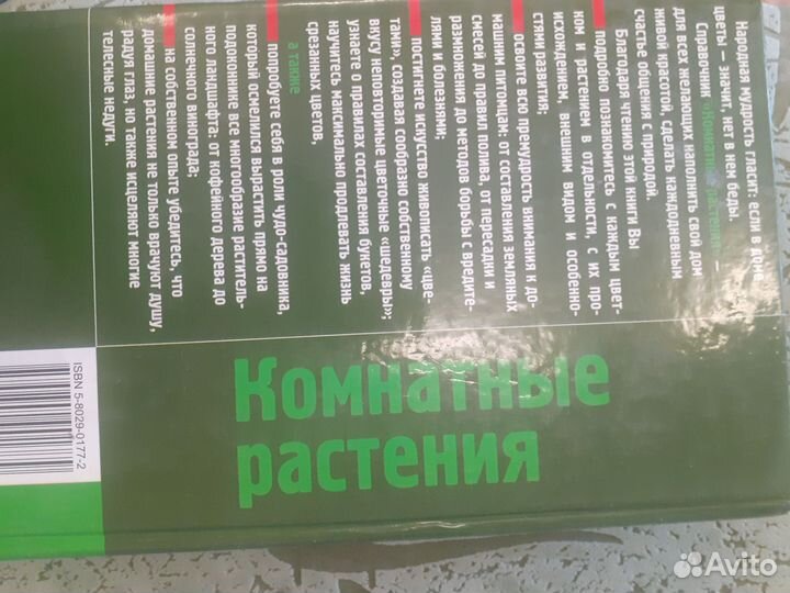 Книга комнатные растения