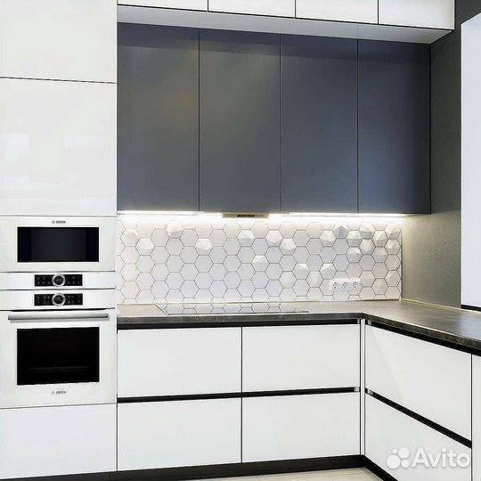 Кухни из мдф, лдсп на заказ под ключ, в Москве