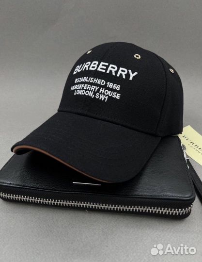 Бейсболка кепка burberry