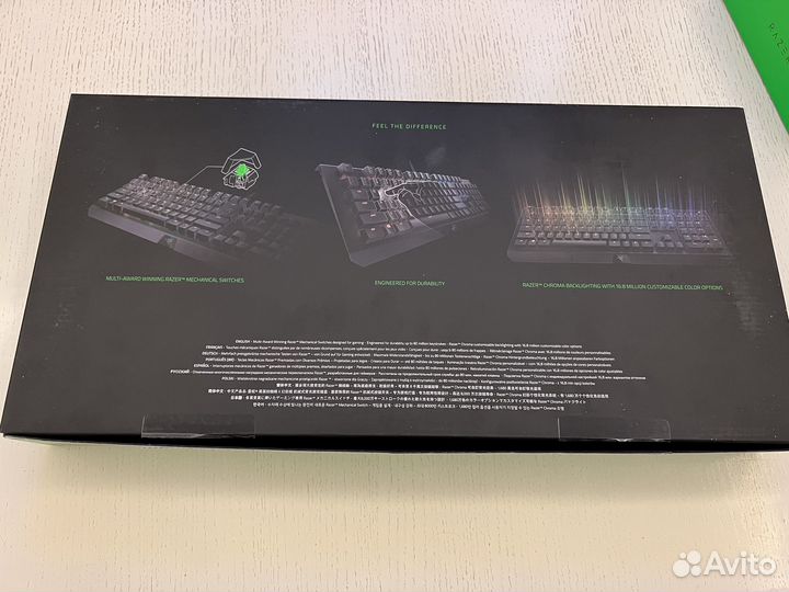 Клавиатура razer blackwidow x chroma