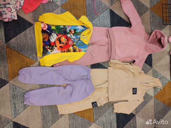 Детская одежда для девочек пакетом