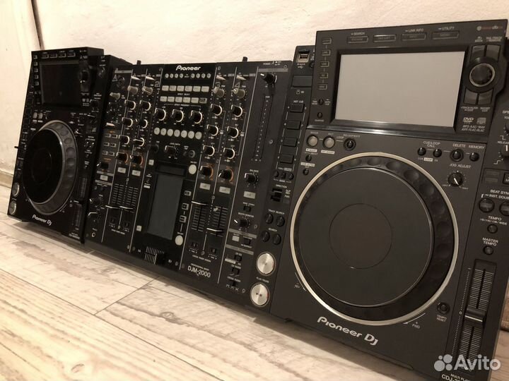 Pioneer cdj 2000 nexus 2, pioneer djm 2000