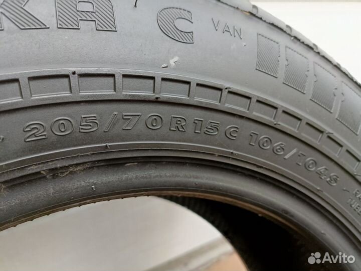 Nokian Tyres Hakka C Van 205/70 R15C 106S