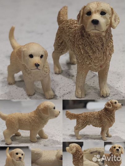 Игрушки собаки schleich, collecta