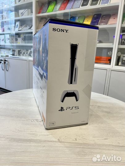 Sony Playstation 5 slim 1TB disk(+1000 игр)