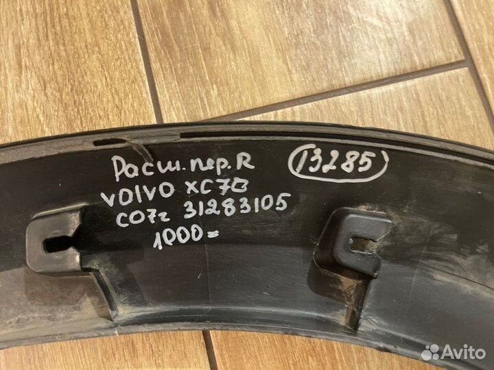 Накладка крыла передняя правая Volvo Xc70