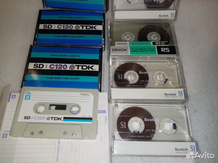 Аудиокассеты Made in Japan 120 и 150 минут
