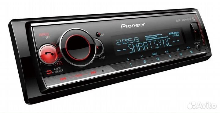 Процессорная Магнитола Pioneer MVH-S520BT, 1 din