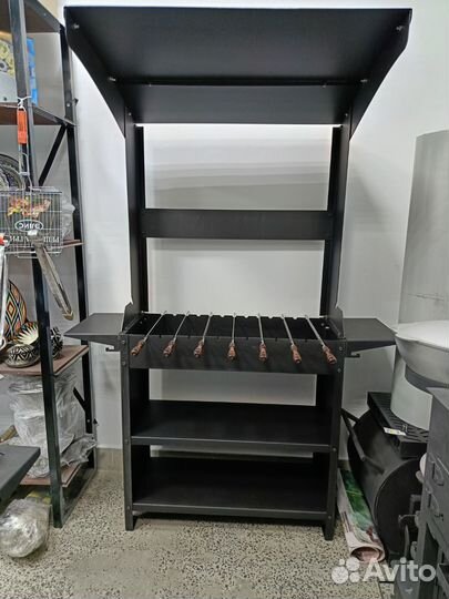 Мангал с крышей