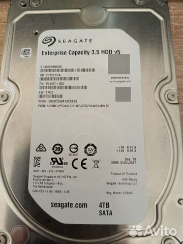 Жесткей диски 4 tb Seagate