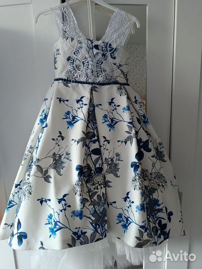 Платье праздничное 128-134