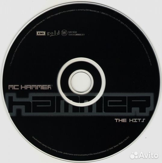 MC Hammer - The Hits - 2000 (CD, UK)