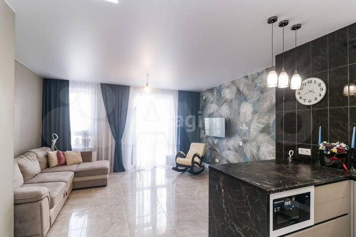 3-к. квартира, 87,4 м², 5/23 эт.