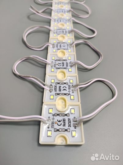 Светодиодные модули 4smd2835 без линзы (все цвета)