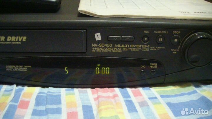 Видеомагнитофон panasonic NV-SD 450