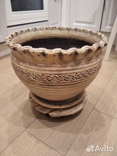 Горшок для цветов керамика большой