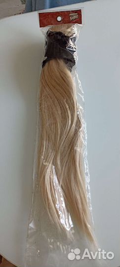 Волосы на заколках искусственные