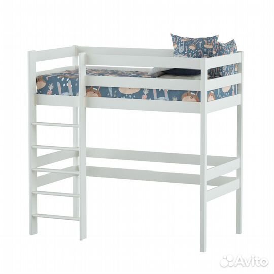 Кровать чердак детская из сосны