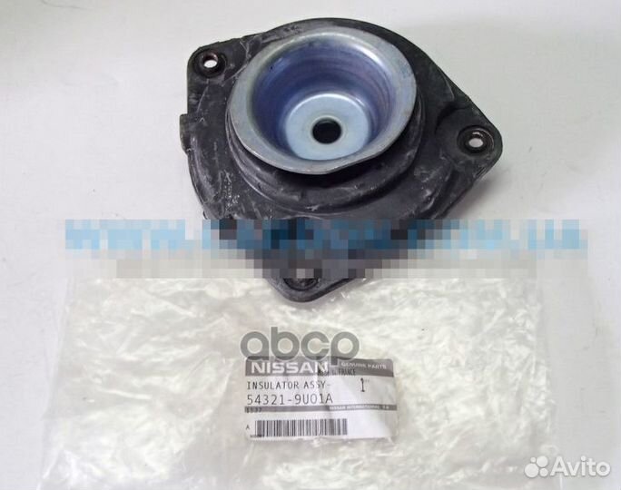 Опора переднего амортизатора L 54321-9U01A nissan