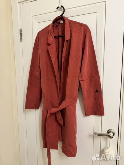 Легкий плащ тренч H&M размер L