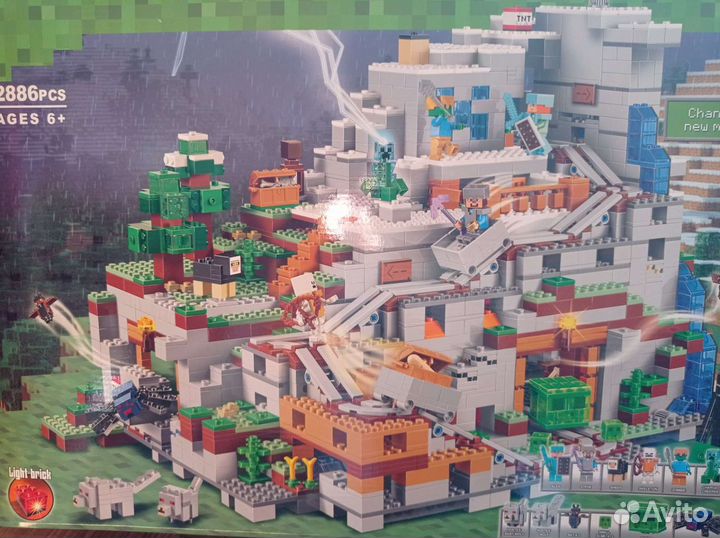 Конструктор Майнкрафт 10735 Горная Пещера