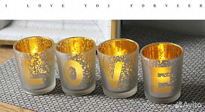 Набор подсвечников декоративных на камин или комод