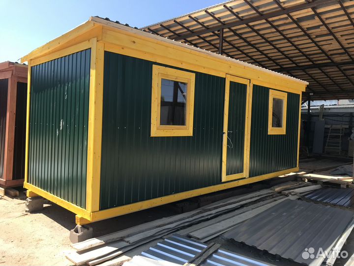 Бытовка новая утепленная 6х2,3м